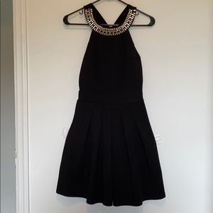 Black dress with beautiful beading